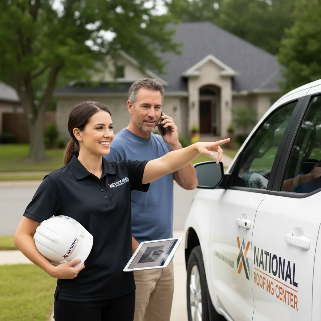 National Roofing Center customer support in Wallace